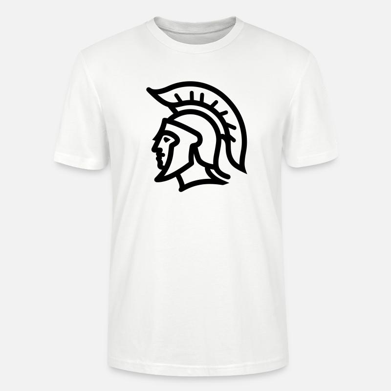Spartanisch - Stanley/Stella Unisex Bio-T-Shirt CRAFTER - Weiß