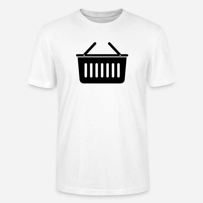Lebensmittelkorb - Stanley/Stella Unisex Bio-T-Shirt CRAFTER - Weiß