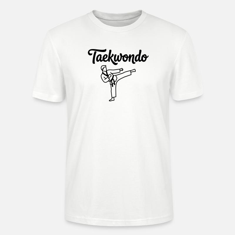 Taekwondo - Stanley/Stella Unisex Bio-T-Shirt CRAFTER - Weiß