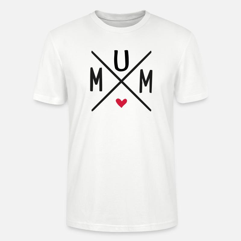 Mum - Stanley/Stella Unisex Bio-T-Shirt CRAFTER - Weiß