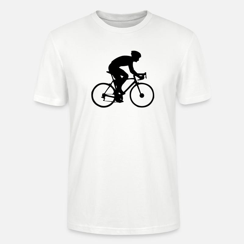 biker - Stanley/Stella CRAFTER Unisex Organic T-Shirt - white