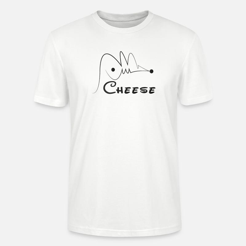 Hasan Mouse Calligraphy - T-shirt bio CRAFTER Stanley Stella Unisexe - blanc