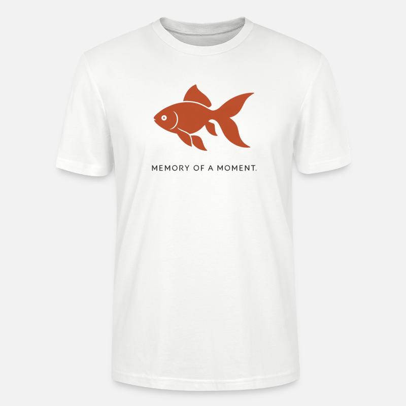 ERINNERUNG AN EINEN MOMENT - Stanley/Stella Unisex Bio-T-Shirt CRAFTER - Weiß