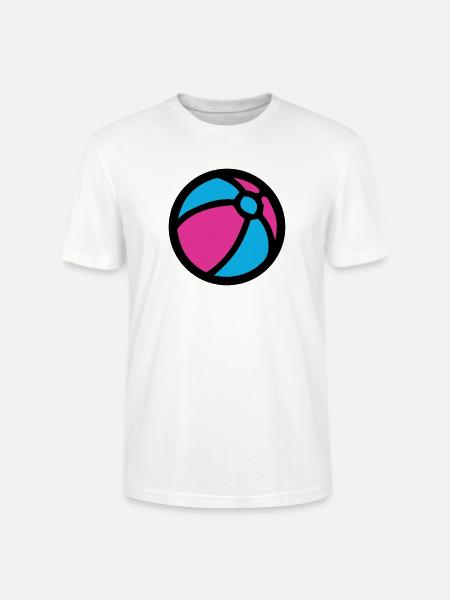 Water Polo Beach Summer Icon - Stanley/Stella CRAFTER Unisex Organic T-Shirt - white