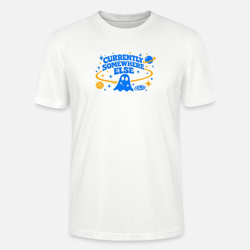 CURRENTLY SOMEWHERE ELSE - Stanley/Stella Unisex Bio-T-Shirt CRAFTER - Weiß