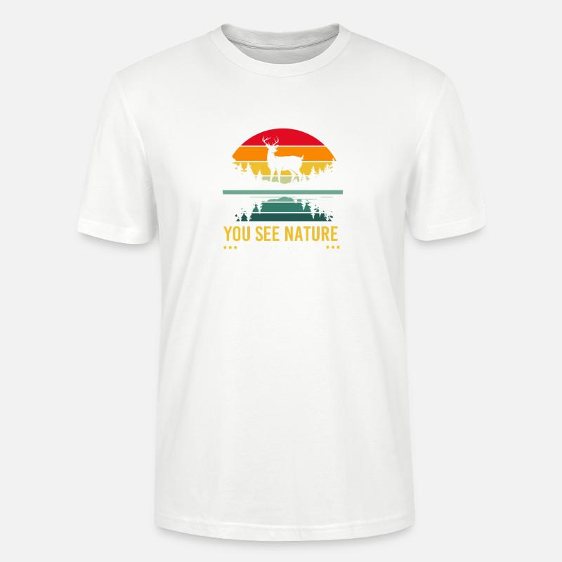 Bogen Bogenschütze Bogenschießen - Stanley/Stella Unisex Bio-T-Shirt CRAFTER - Weiß