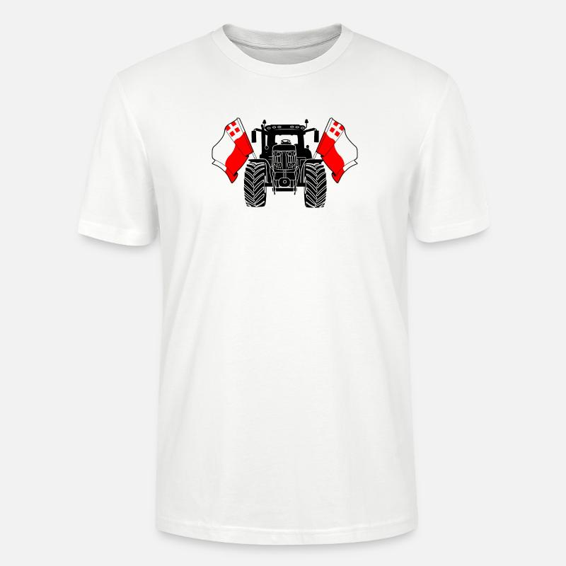 Utrecht_Tractor_Pride - Stanley/Stella Unisex Bio-T-Shirt CRAFTER - Weiß
