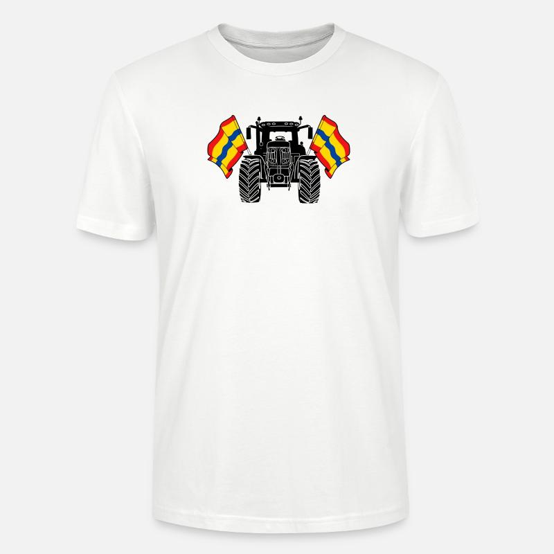 Overijssel_Tractor_Pride - Stanley/Stella Unisex Bio-T-Shirt CRAFTER - Weiß