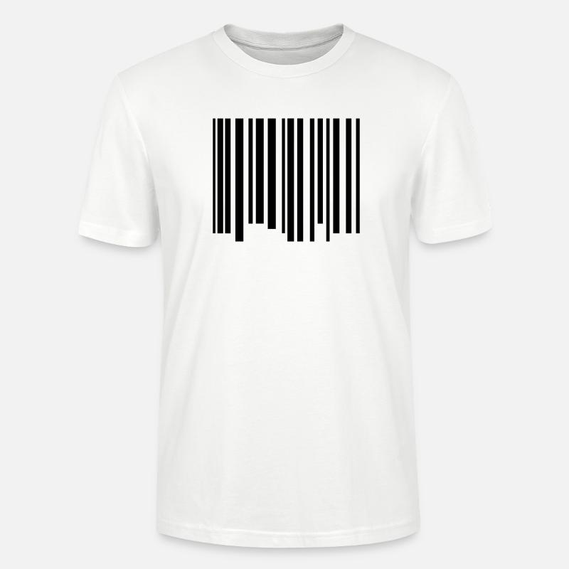 Barcode - Stanley/Stella Unisex Bio-T-Shirt CRAFTER - Weiß