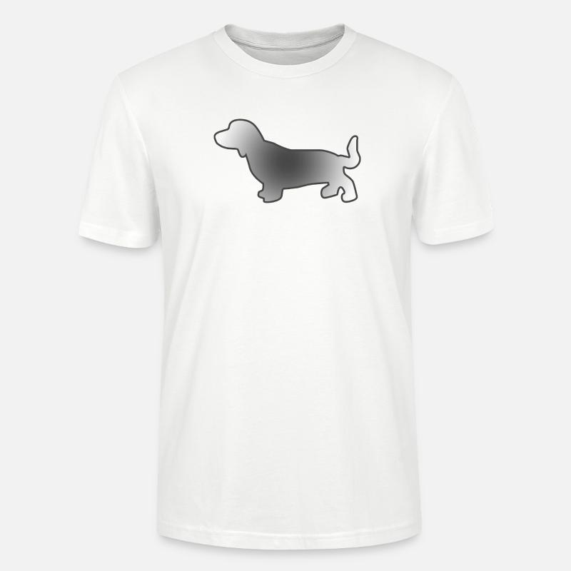 Teckel - T-shirt bio CRAFTER Stanley Stella Unisexe - blanc