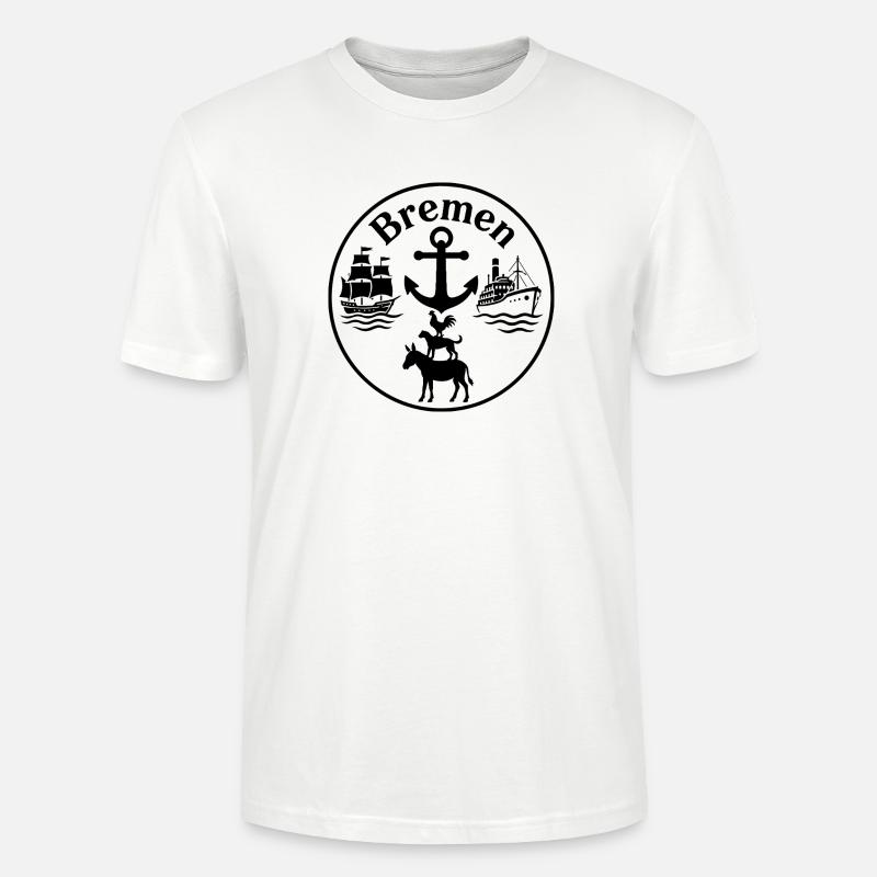Bremen - Stanley/Stella Unisex Bio-T-Shirt CRAFTER - Weiß