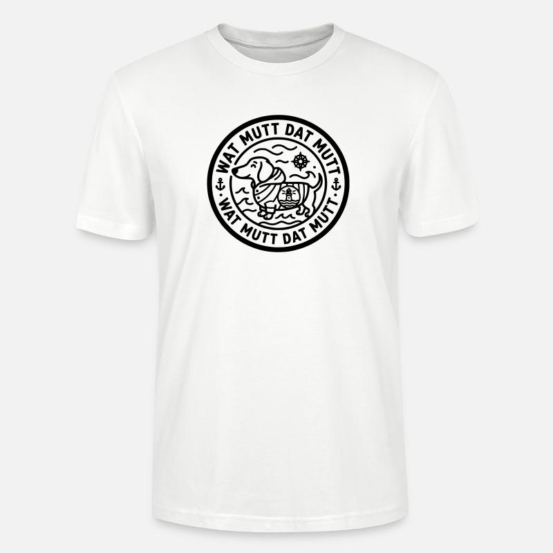 wat mutt dat mutt teckel - T-shirt bio CRAFTER Stanley Stella Unisexe - blanc