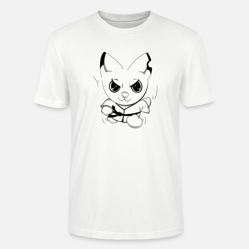 Karateeee - Stanley/Stella Unisex Bio-T-Shirt CRAFTER - Weiß