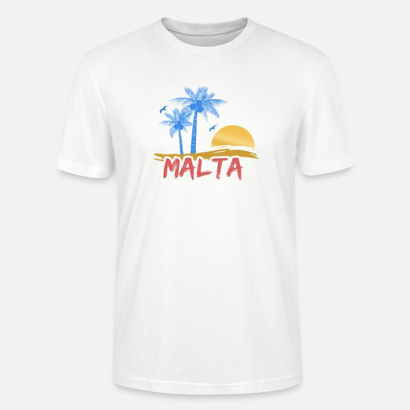 Malta - Stanley/Stella Unisex Bio-T-Shirt CRAFTER - Weiß