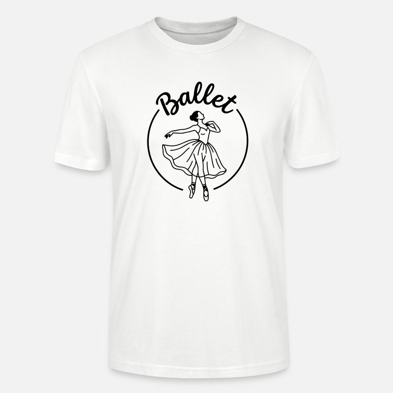 ballet - T-shirt bio CRAFTER Stanley Stella Unisexe - blanc