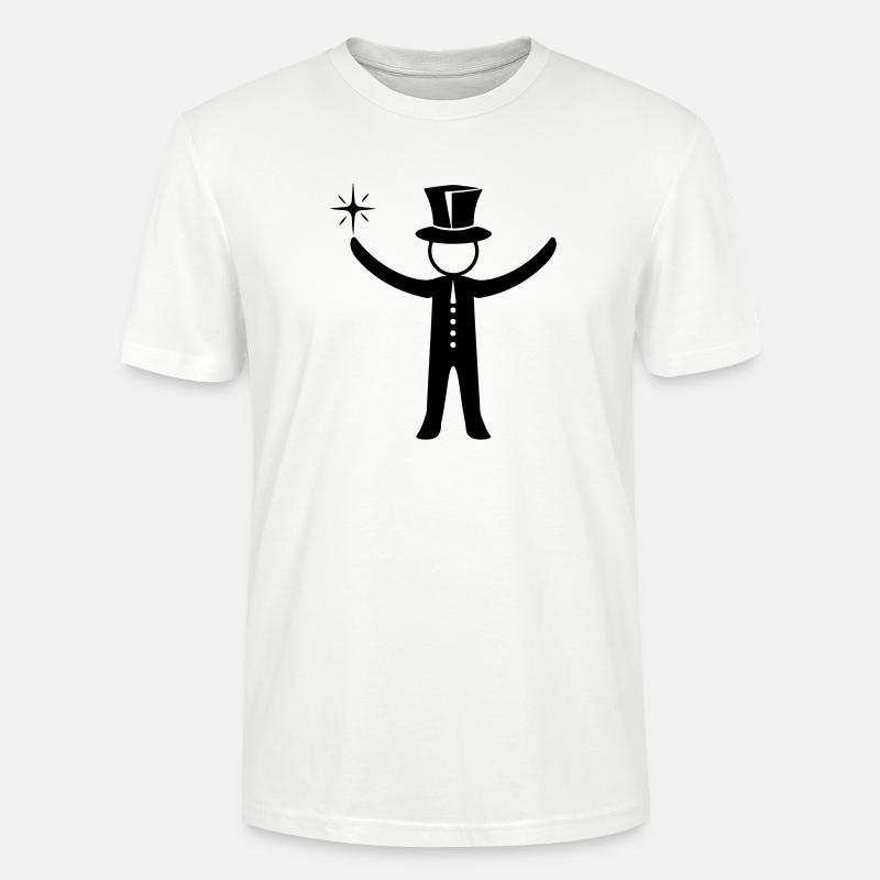 Magicien Sorcier - T-shirt bio CRAFTER Stanley Stella Unisexe - blanc