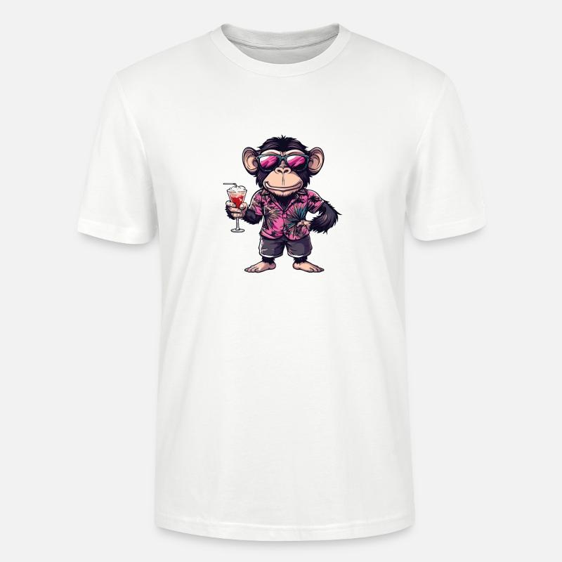 Gorilla Comic Sommer - Stanley/Stella Unisex Bio-T-Shirt CRAFTER - Weiß