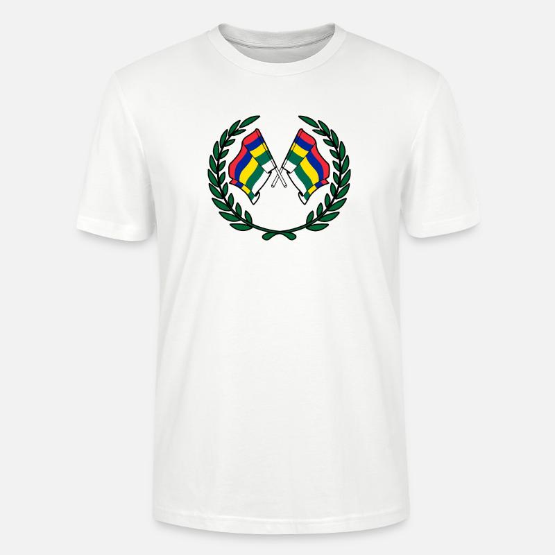 Terschelling Laurel Custom – Island Edition - Stanley/Stella Unisex Bio-T-Shirt CRAFTER - Weiß