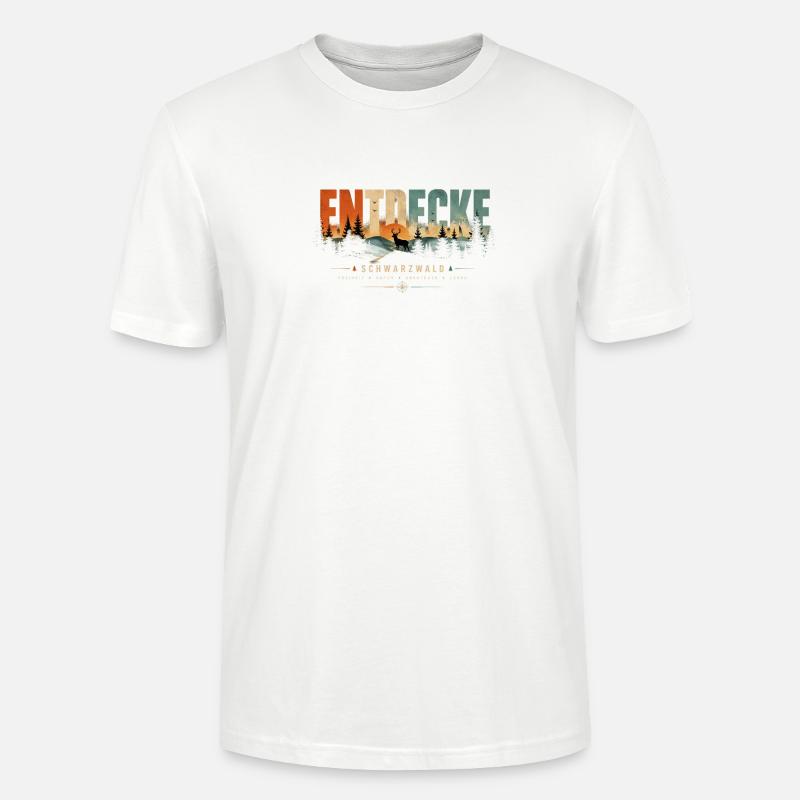 Entdecke Schwarzwald Landschaft - Stanley/Stella Unisex Bio-T-Shirt CRAFTER - Weiß
