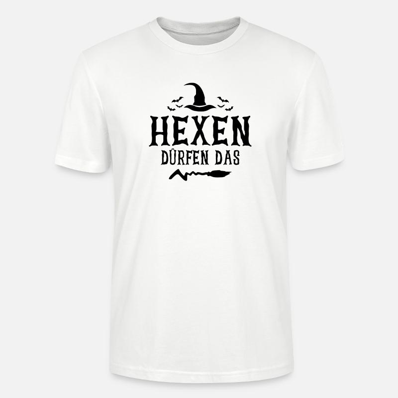 Hexen Dürfen Das - Stanley/Stella Unisex Bio-T-Shirt CRAFTER - Weiß