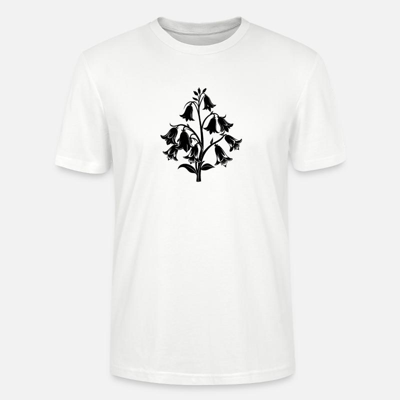 Fleurs de jacinthes - T-shirt bio CRAFTER Stanley Stella Unisexe - blanc