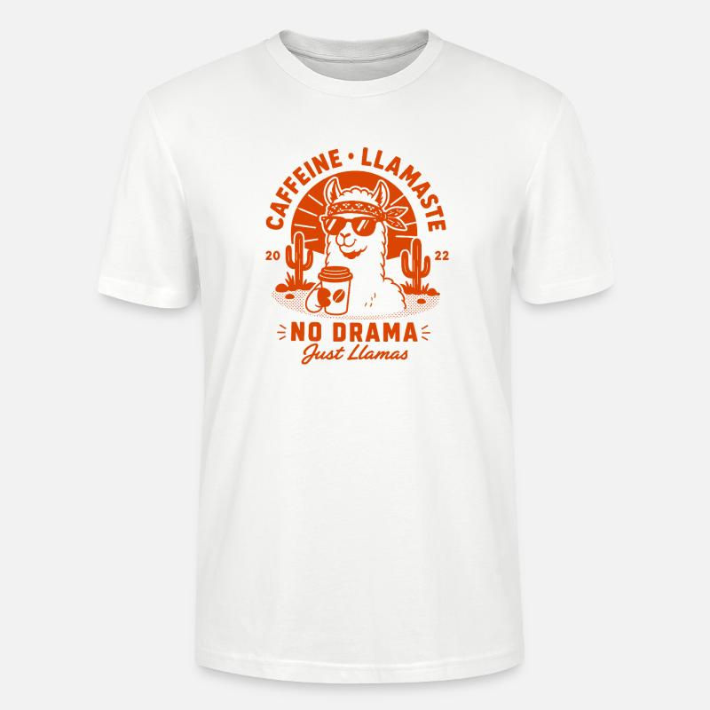 Pas de problème, chill Chill - T-shirt bio CRAFTER Stanley Stella Unisexe - blanc