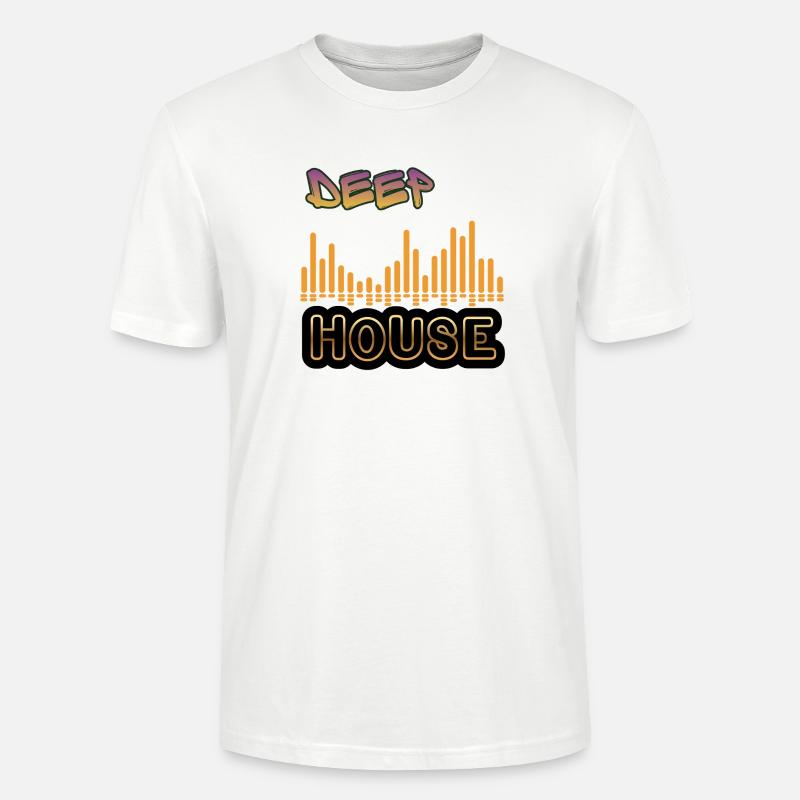 Deep House. - Stanley/Stella Unisex Bio-T-Shirt CRAFTER - Weiß