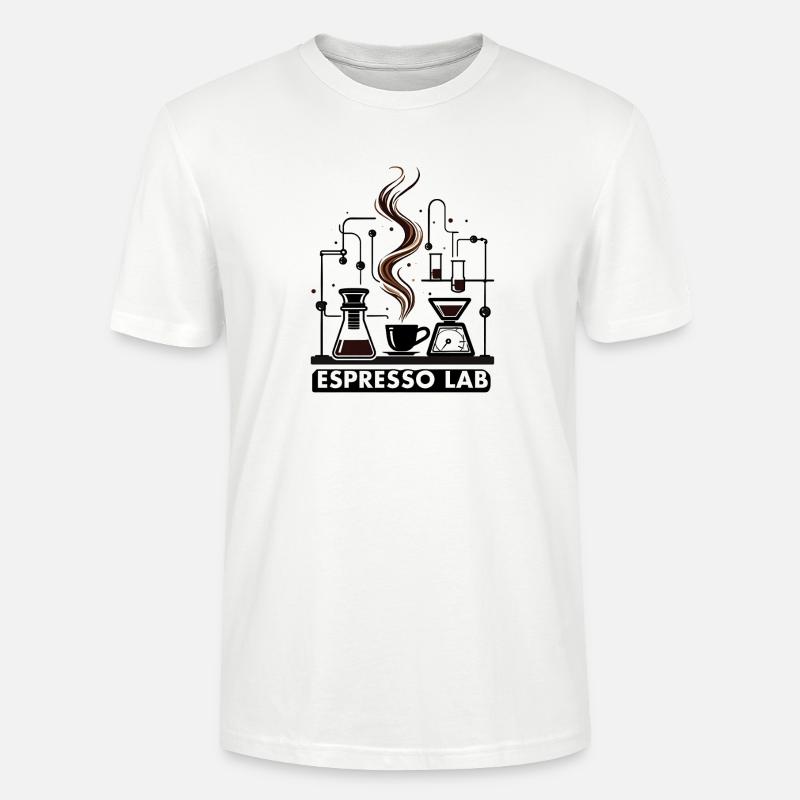 Espresso Lab Espresso Ritual - Stanley/Stella Unisex Bio-T-Shirt CRAFTER - Weiß