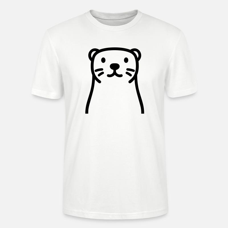 Otter - Stanley/Stella Unisex Bio-T-Shirt CRAFTER - Weiß