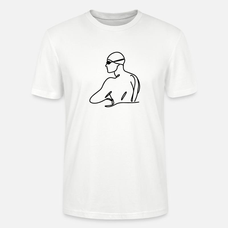 Graphisme de flotteur - T-shirt bio CRAFTER Stanley Stella Unisexe - blanc