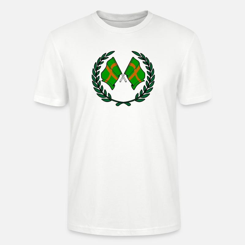 Coutume du Walking Crest - T-shirt bio CRAFTER Stanley Stella Unisexe - blanc