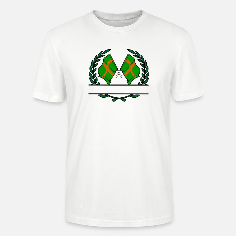 Coutume de marche de Nimègue - T-shirt bio CRAFTER Stanley Stella Unisexe - blanc
