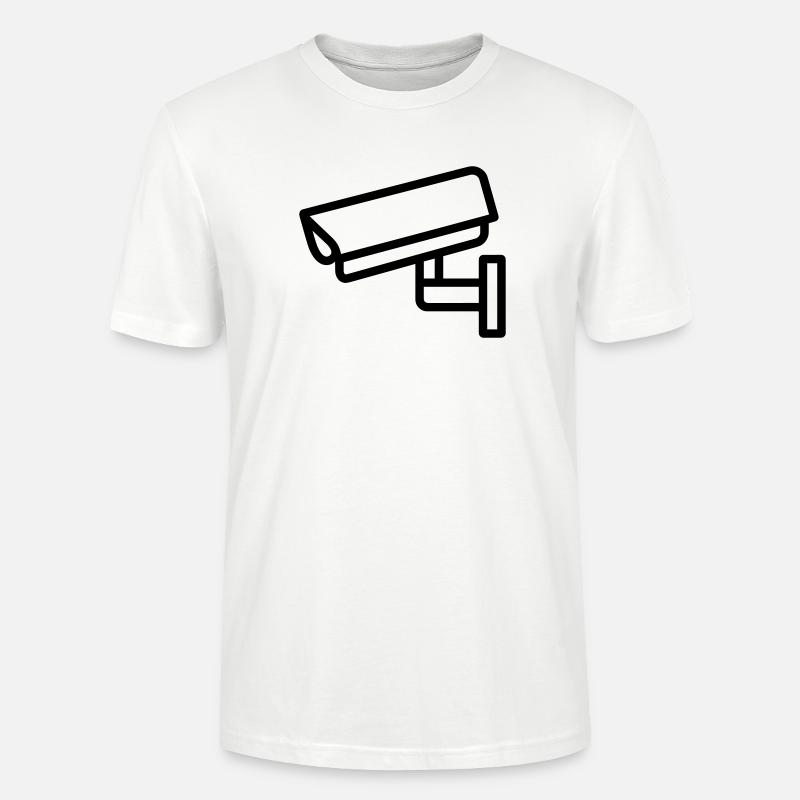 caméra - T-shirt bio CRAFTER Stanley Stella Unisexe - blanc
