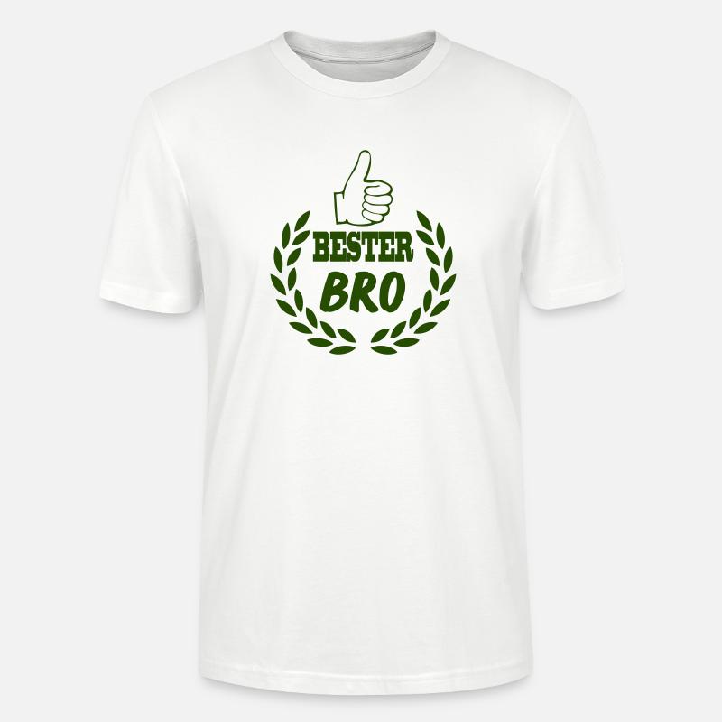 bester_bro - T-shirt bio CRAFTER Stanley Stella Unisexe - blanc