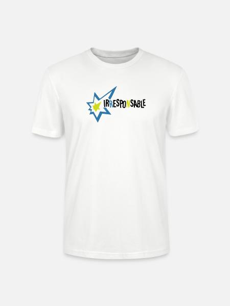 Irresponsable - T-shirt bio CRAFTER Stanley Stella Unisexe - blanc
