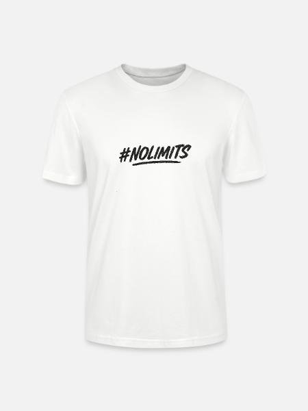 NoLimits Brush Schriftzug - Stanley/Stella Unisex Bio-T-Shirt CRAFTER - Weiß
