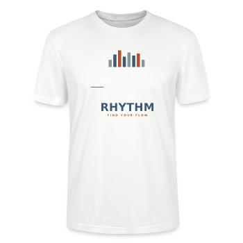 rhythm_design - Stanley/Stella Unisex Bio-T-Shirt CRAFTER - Weiß - Vorne - Alina (178cm) & Michal (187cm)