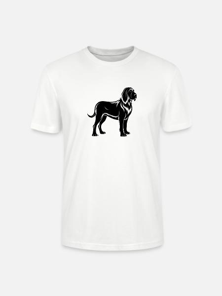 Bluthund - Stanley/Stella Unisex Bio-T-Shirt CRAFTER - Weiß
