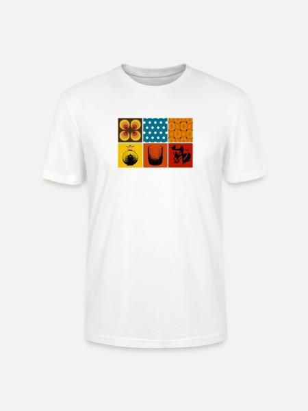 Retro - Stanley/Stella CRAFTER Unisex Organic T-Shirt - white