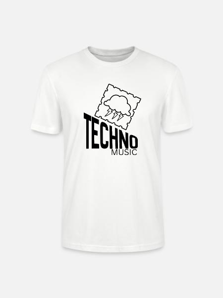 Techno - Stanley/Stella Unisex Bio-T-Shirt CRAFTER - Weiß
