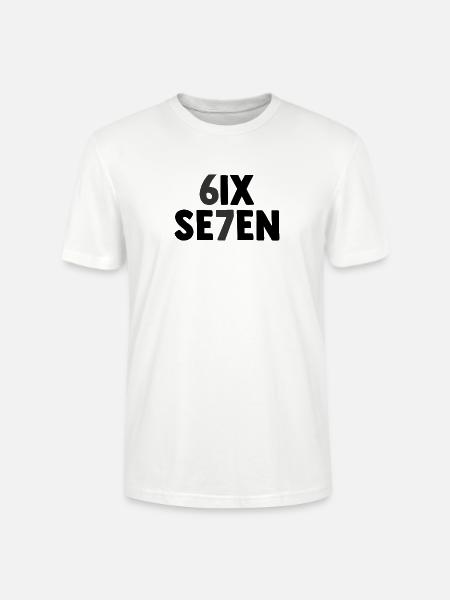 Six Seven - 67 - Meme - Basketball - 6-7 - Stanley/Stella Unisex Bio-T-Shirt CRAFTER - Weiß