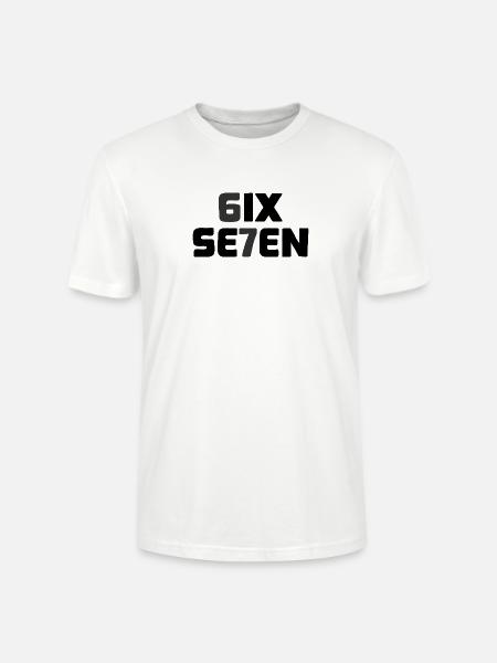 Six Seven - 67 - Meme - Basketball - 6-7 - Stanley/Stella Unisex Bio-T-Shirt CRAFTER - Weiß