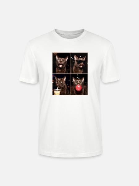 Katzen Havana Katze - Stanley/Stella Unisex Bio-T-Shirt CRAFTER - Weiß