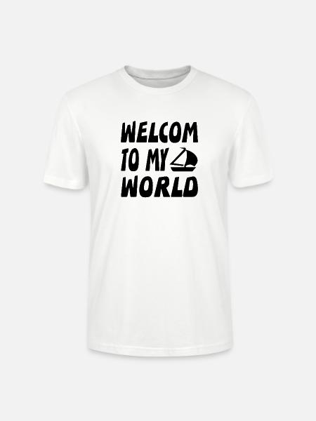 Segeln - Stanley/Stella Unisex Bio-T-Shirt CRAFTER - Weiß
