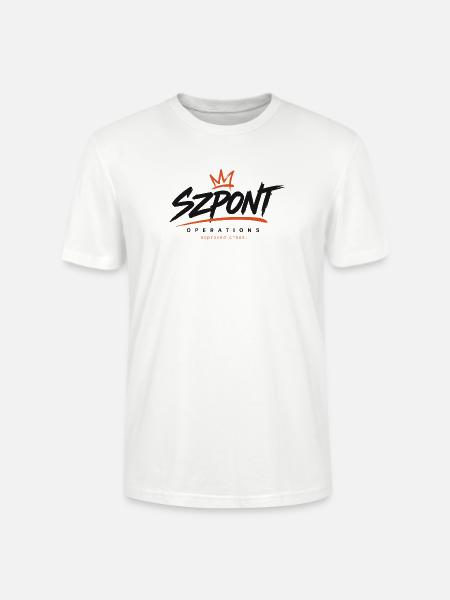 Szpont-Operationen – Genehmigtes Chaos - Stanley/Stella Unisex Bio-T-Shirt CRAFTER - Weiß