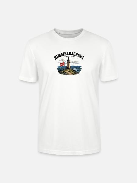 Himmelbjerget Silkeborg Turm - Stanley/Stella Unisex Bio-T-Shirt CRAFTER - Weiß