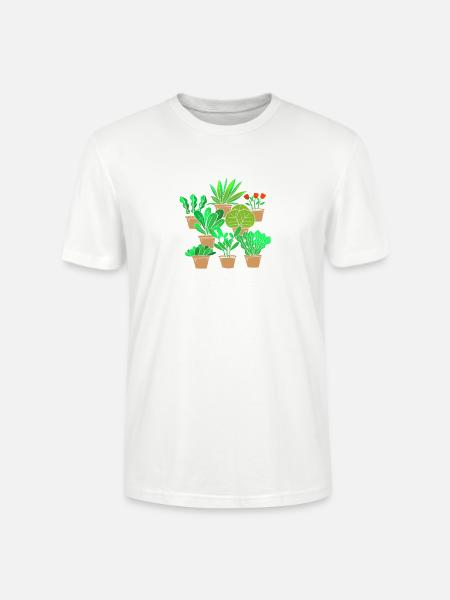 Botaniker - Stanley/Stella Unisex Bio-T-Shirt CRAFTER - Weiß