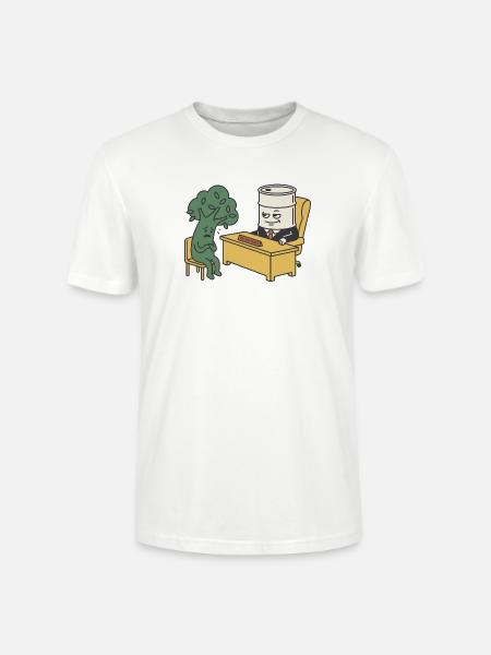 Kapitalismus Kritik Umwelt - Stanley/Stella Unisex Bio-T-Shirt CRAFTER - Weiß