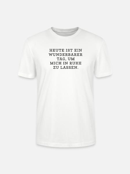 Ruhe Design - Stanley/Stella Unisex Bio-T-Shirt CRAFTER - Weiß