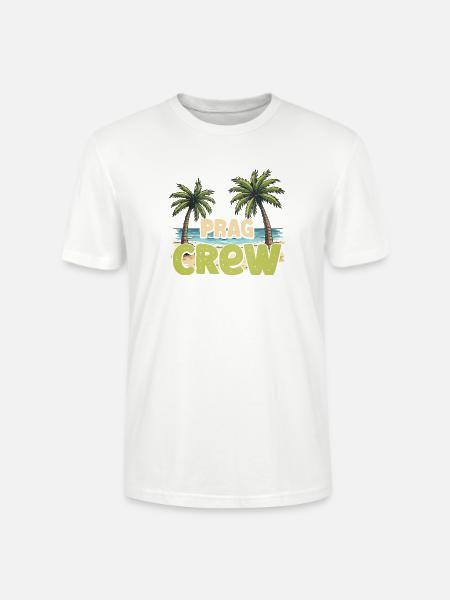Prag Crew - Stanley/Stella Unisex Bio-T-Shirt CRAFTER - Weiß